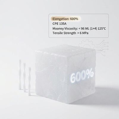 Qualidade Aditivo para Cabo de Fio de PVC CPE 135A Agente Auxiliar Químico Retardante de Chama CAS 63231-66-3 fábrica