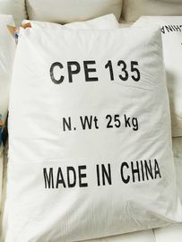 CPE 135A Pó branco 1,35 G/cm3 0,75% Polímero denso em pó volátil 63231-66-3